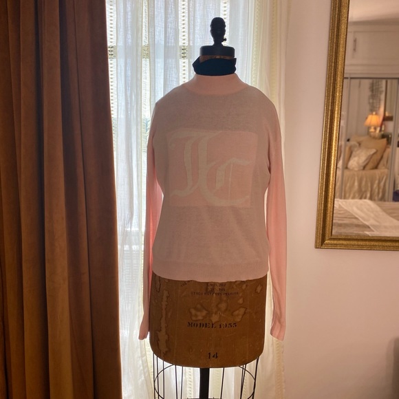 Juicy Couture Pink Logo Sweater - Picture 1 of 6